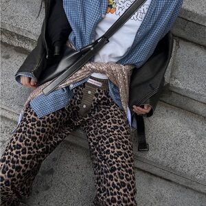 Handover Nicolas Cage Leopard Print Boxer Pants